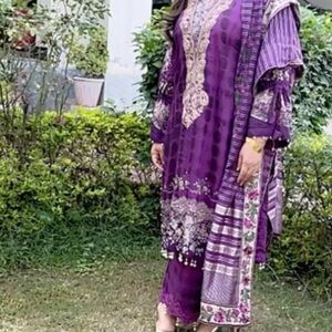 Pakistani Designer Charisma 3 pcs trouser kameez with duppta